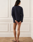 Dark Navy/Ivory