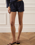 Dark Navy/Ivory