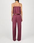 Plum/White