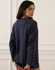 Dark Navy/Ivory
