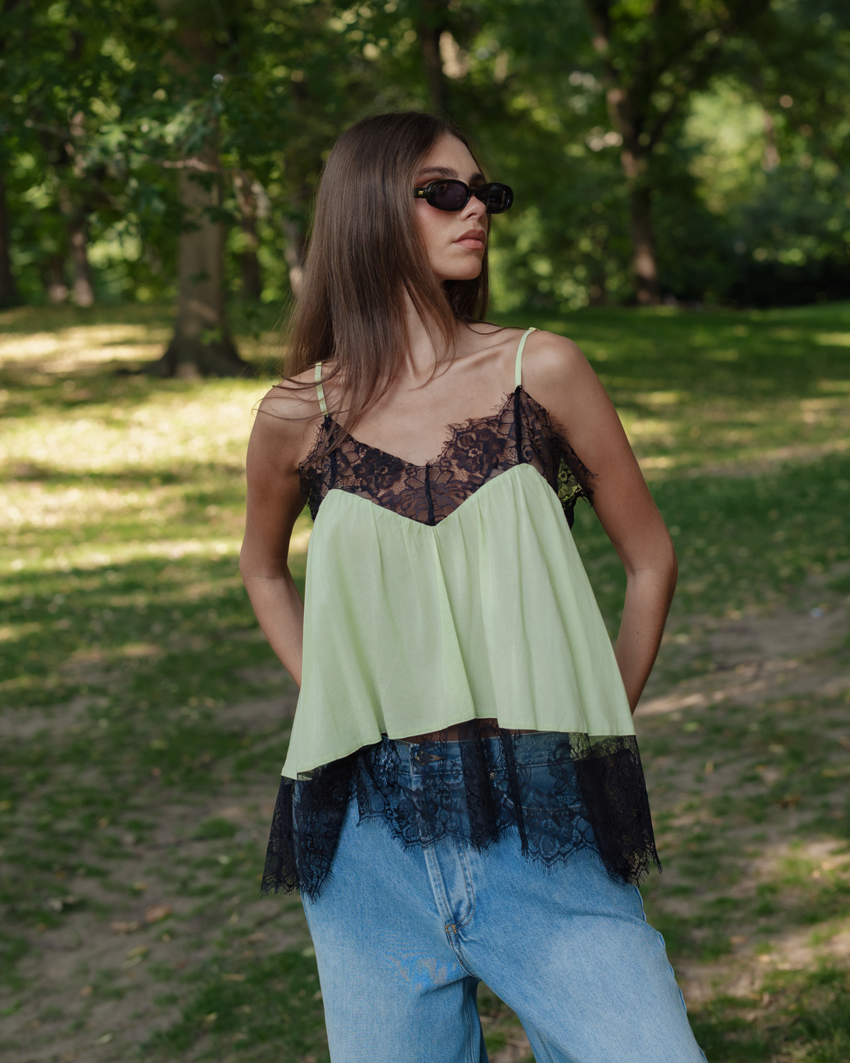 Lace Trim Cami