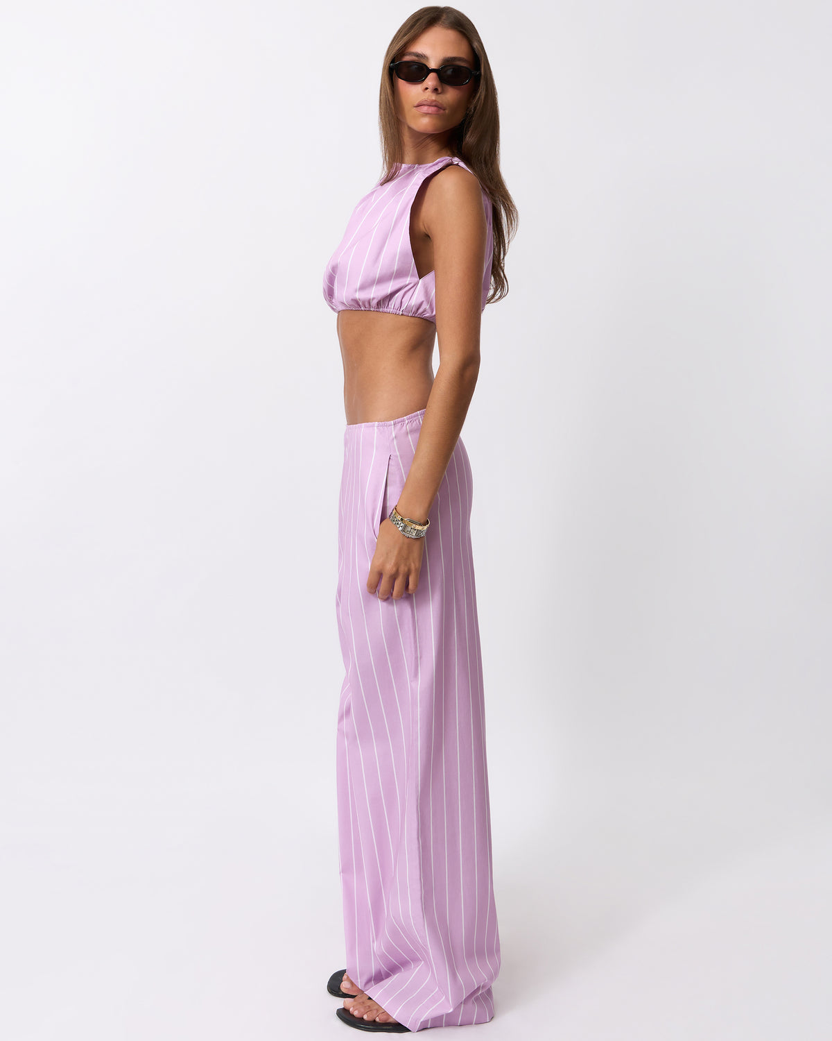 Lavender/White
