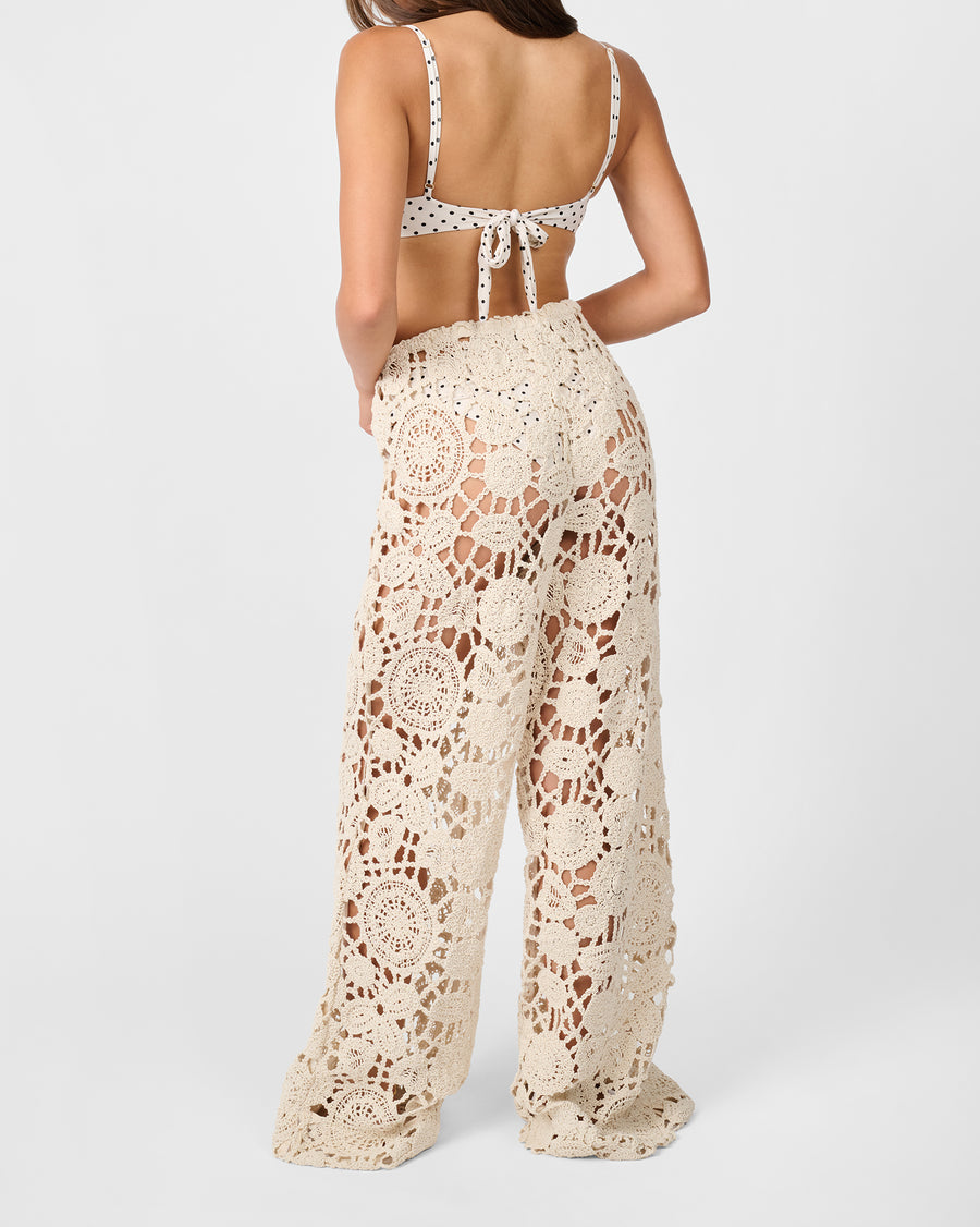 Pull On Crochet Pant
