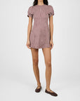 [Plum/Ivory] - Model