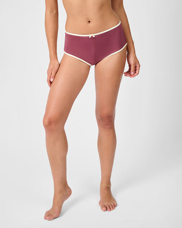 Plum/Antique White