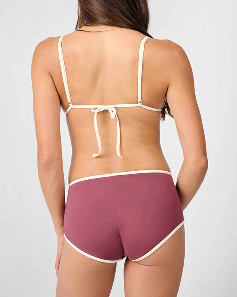 Plum/Antique White