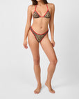 [Light Brown/Scarlet] - Model