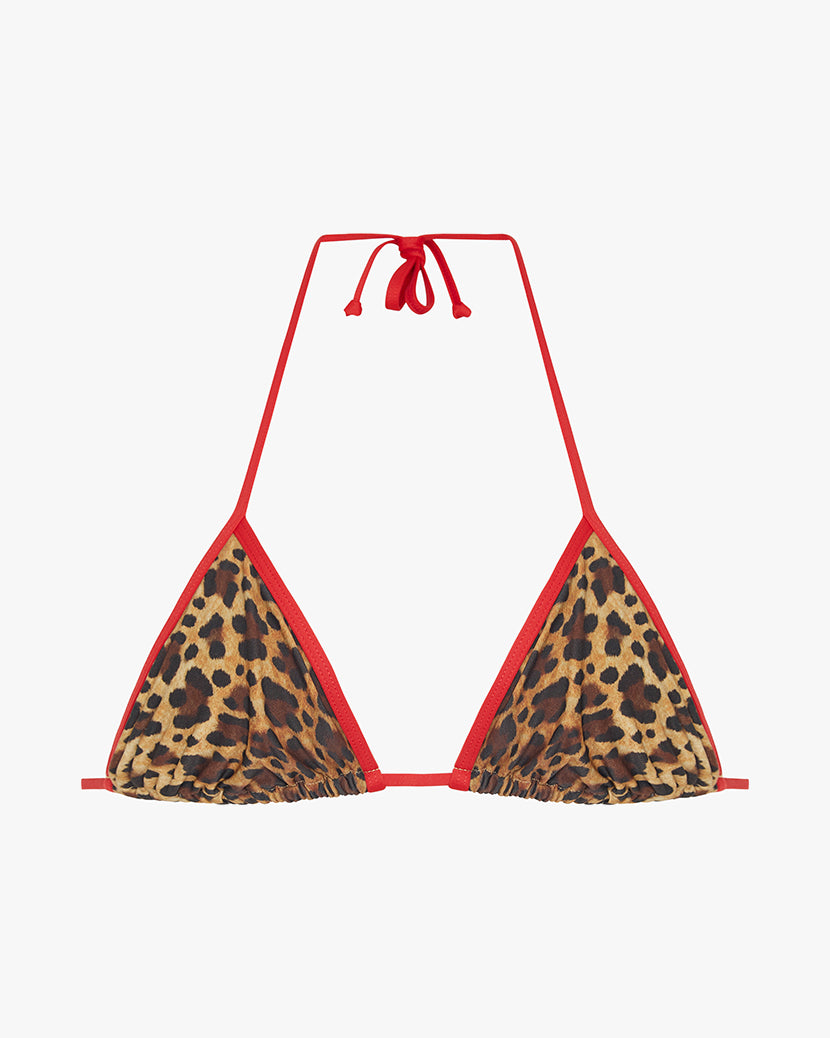 Light Brown/Scarlet