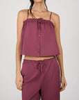 Plum/White
