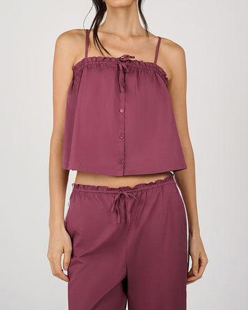 Plum/White