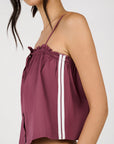 Plum/White