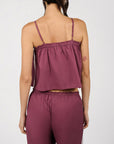Plum/White