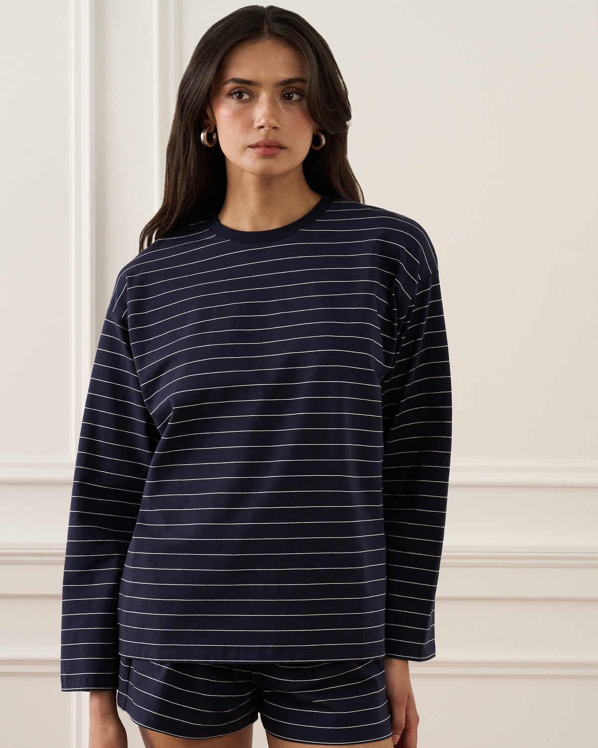 Dark Navy/Ivory