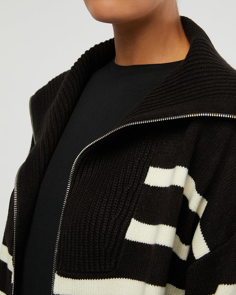 Black/Ecru