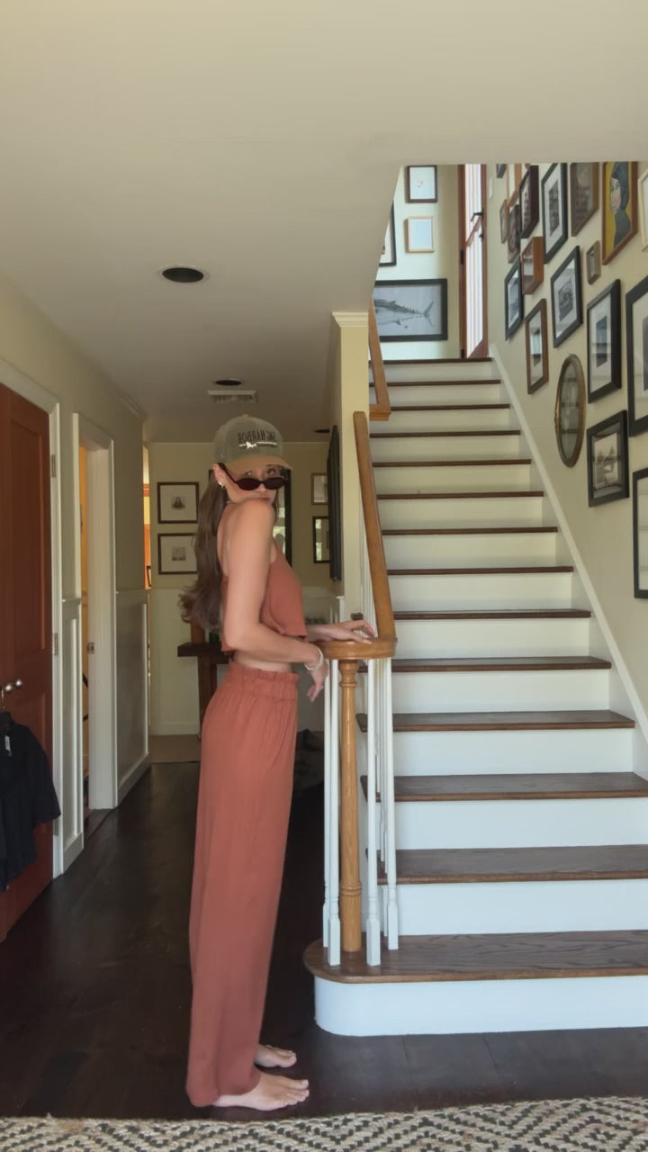 Paperbag Linen Pant