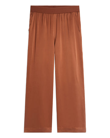 Silk Wide Leg Pant